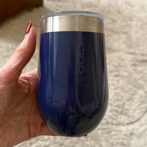 Reduce Navy Stainless Steel Tumbler, 12 oz